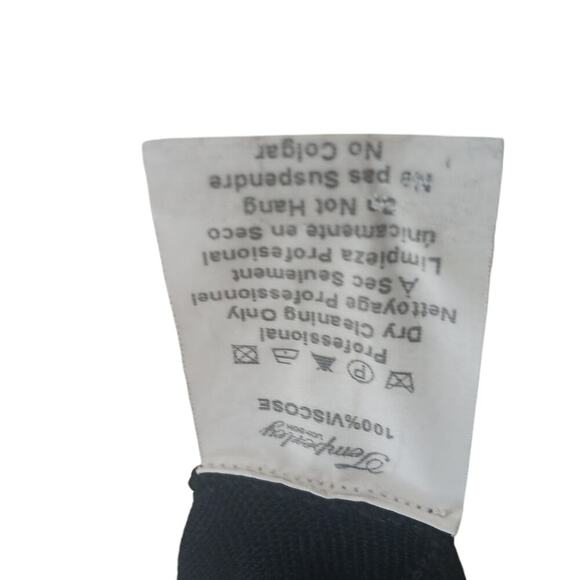 Temperley London Pink Striped Scoop necklin Isabella Knit Dress SZ S - Picture 15 of 15